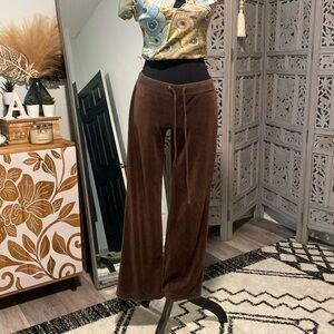 Extra Small velour hip hugging sweat pants